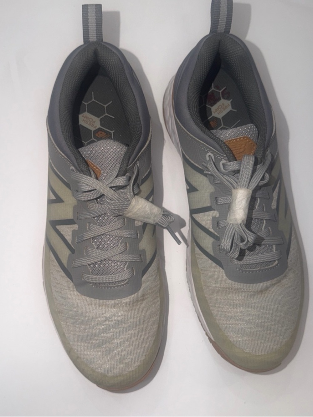New Bal Men's Lightweight Centend V2  Gray/Charcoal Golf Shoes   SZ  8.5